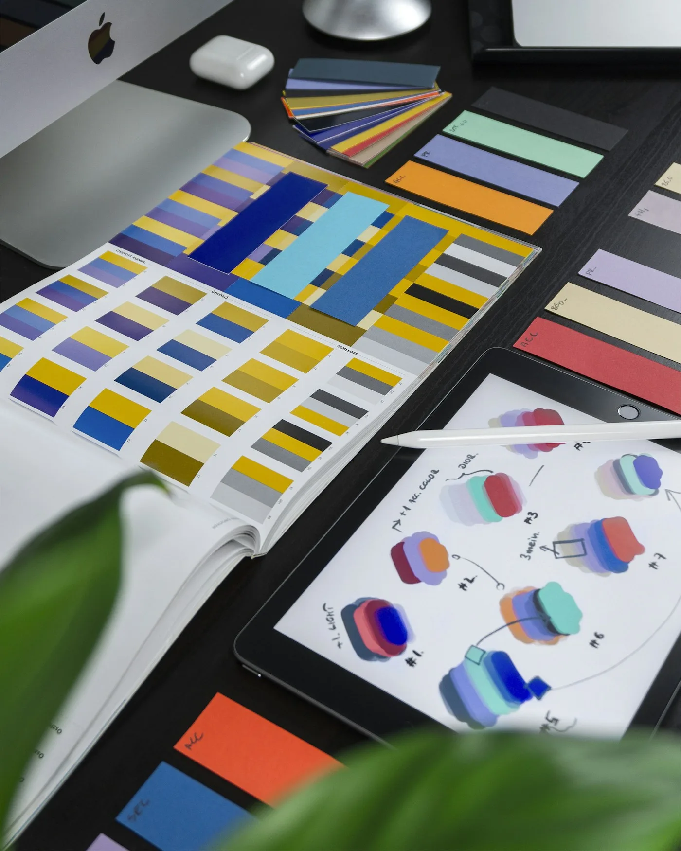 Graphic design brand identity color and typography systems
